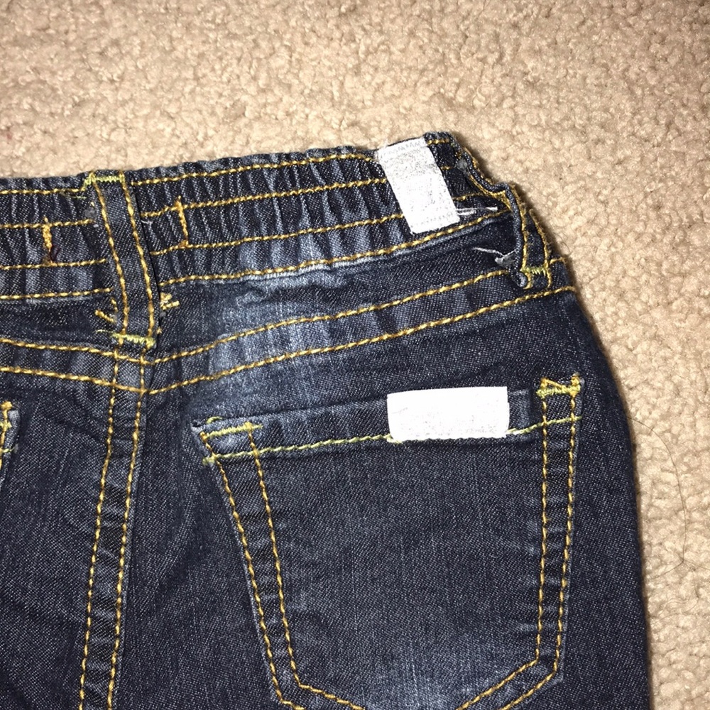 Girls 2t 7 for all mankind jeans - Picture 3 of 3